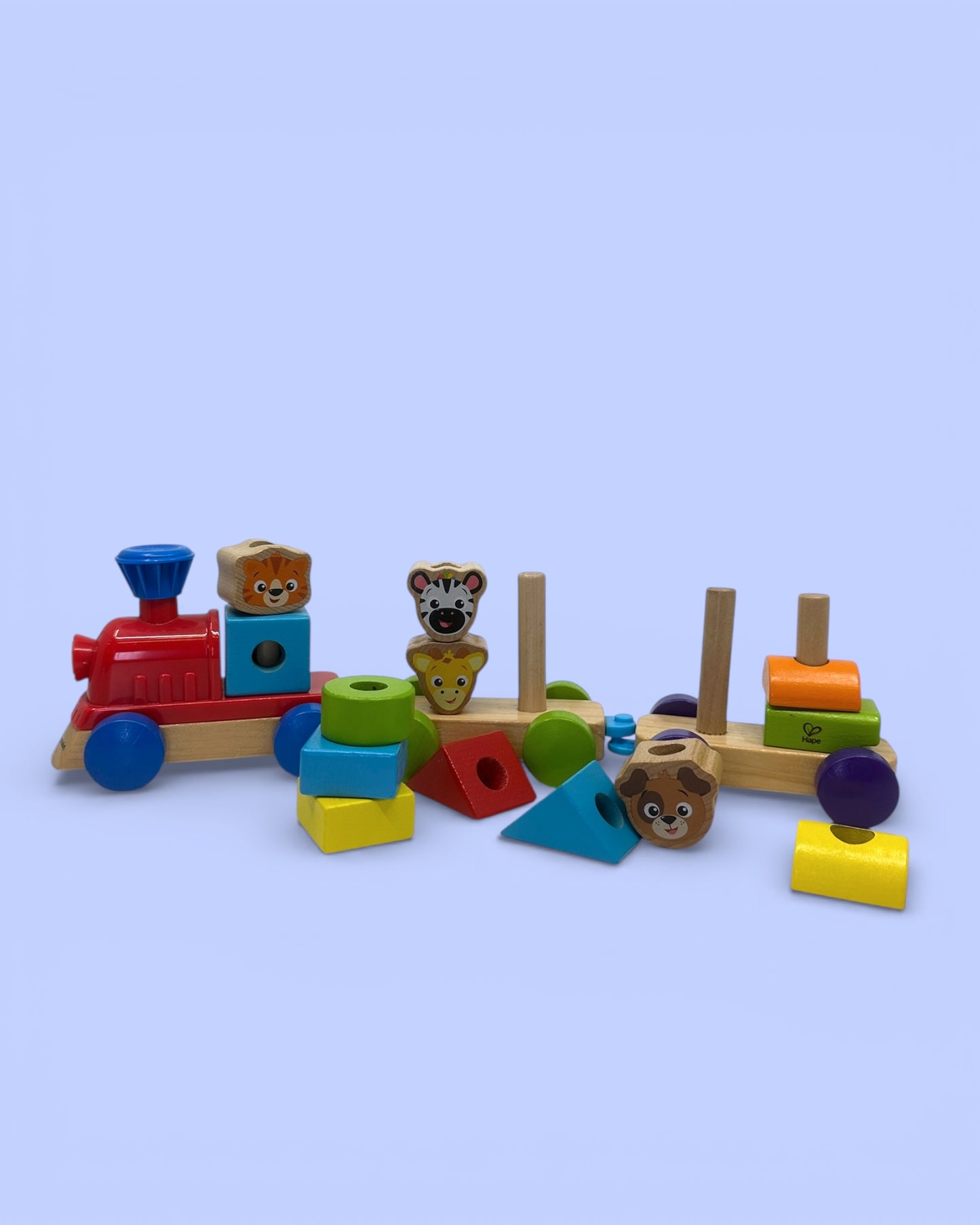 Klossetog med safaridyr