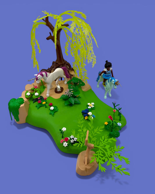 Playmobil fortryllende skog sett