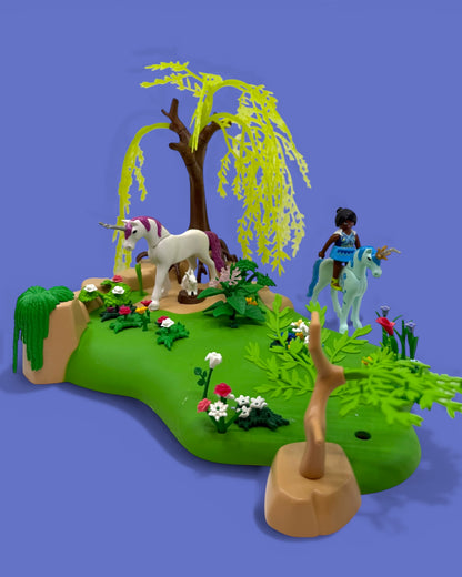 Playmobil fortryllende skog sett