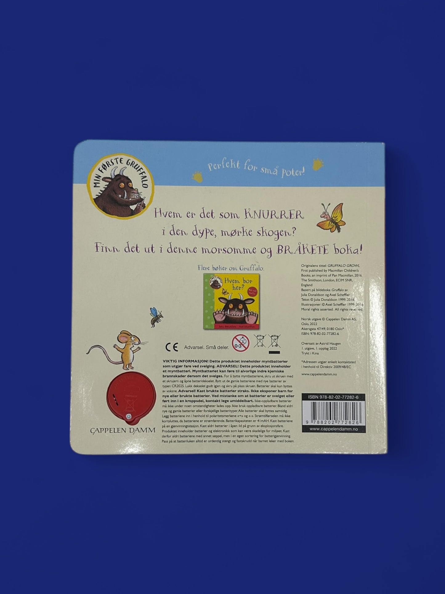 Gruffalo bok og bamse