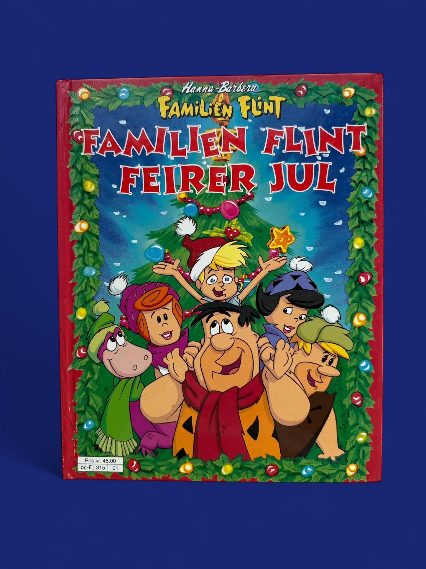 Familien Flint feirer jul