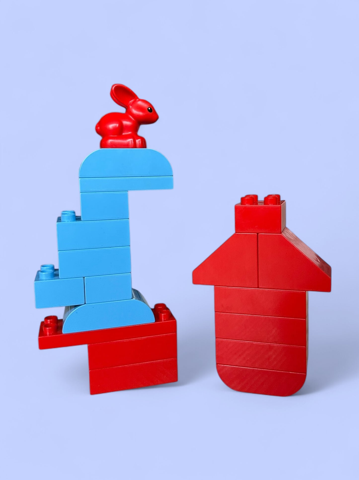 Duplo fantasiboks rød kanin