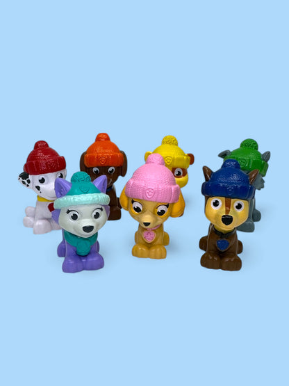 Paw patrol figurer og bok