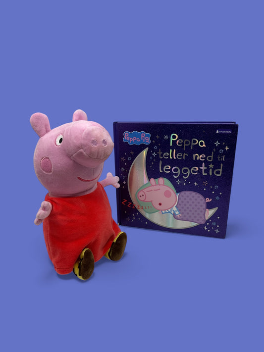 Peppa gris med lyd og bok