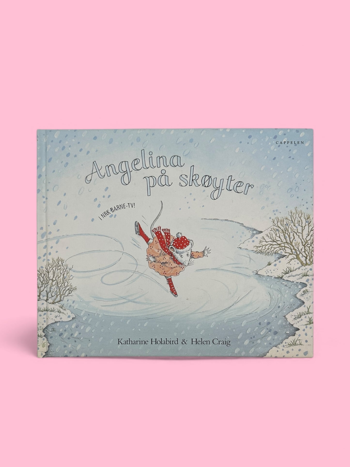 Angelina på skøyter