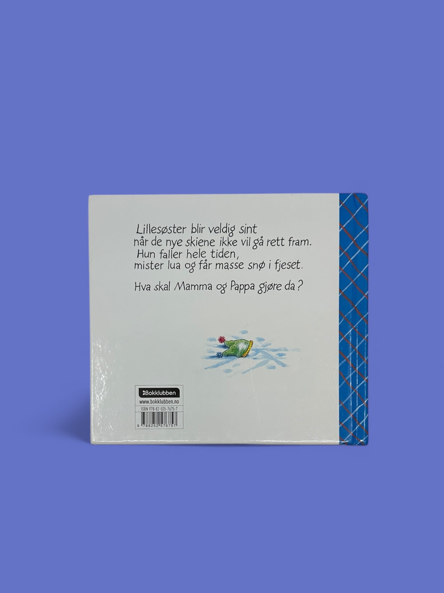 Lillesøster på skitur